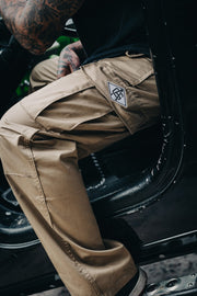 The Grind Athletics Cargo Pants Khaki Tactical B.D.U. Cargo Pants