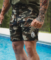 The Grind Athletics Shorts Board Shorts - Green Camo