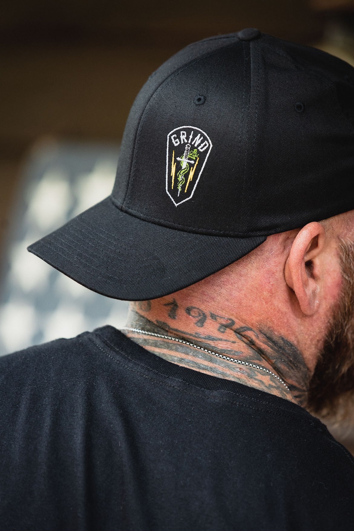 Flexfit Squadron Patch Hats - Embroidered