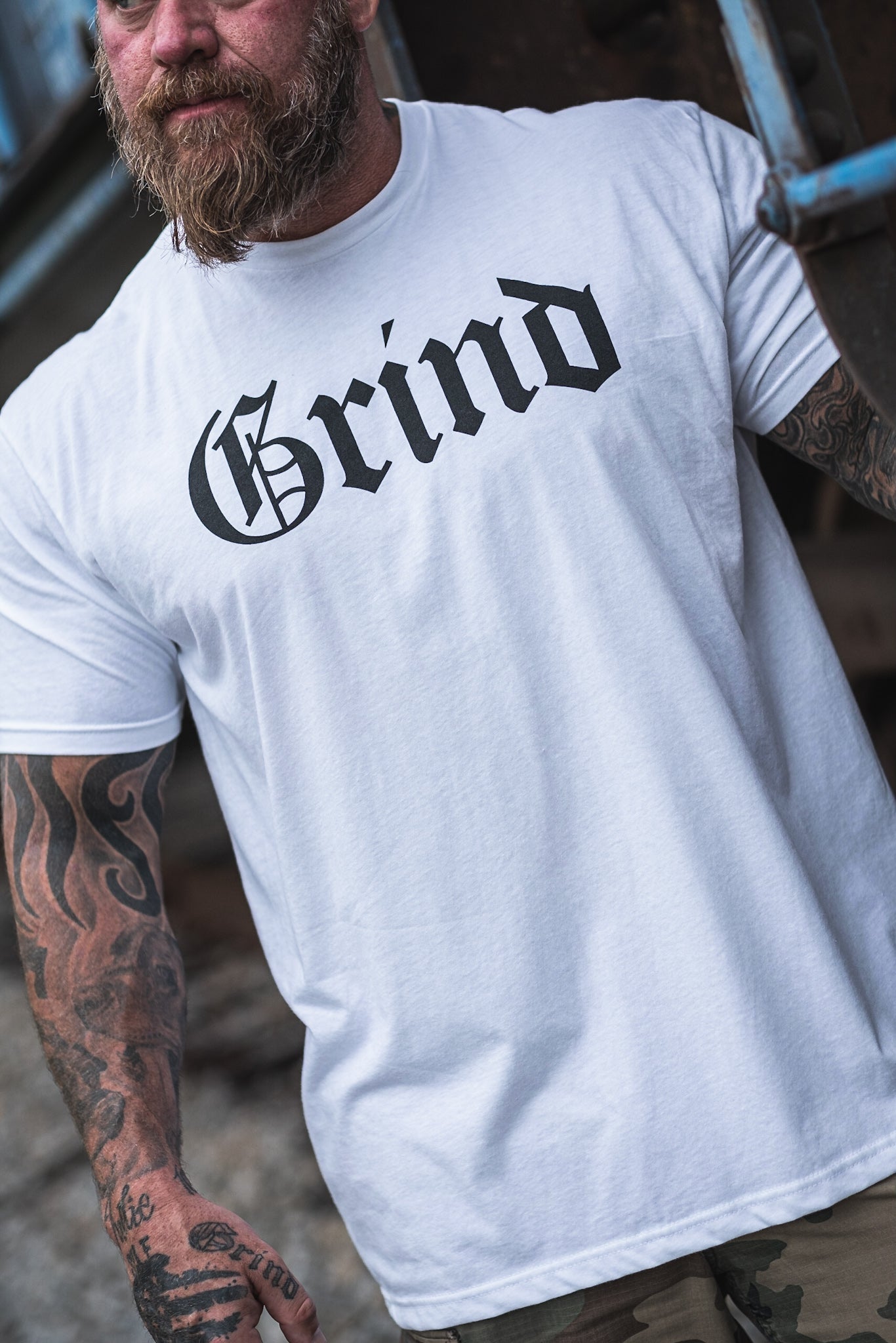 The Grind Athletics HARD WORK WORKS T