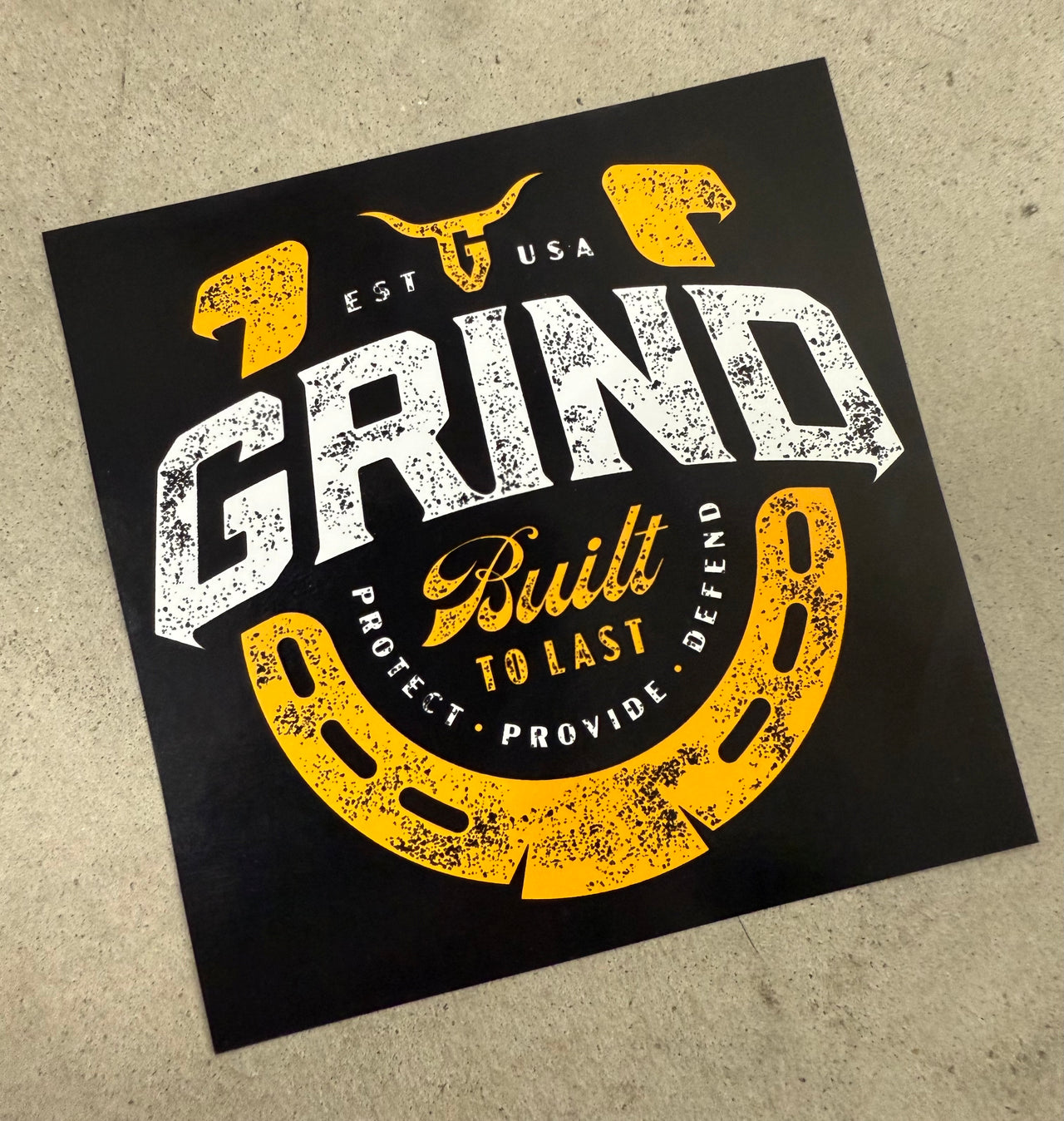 Built to Last- Sticker