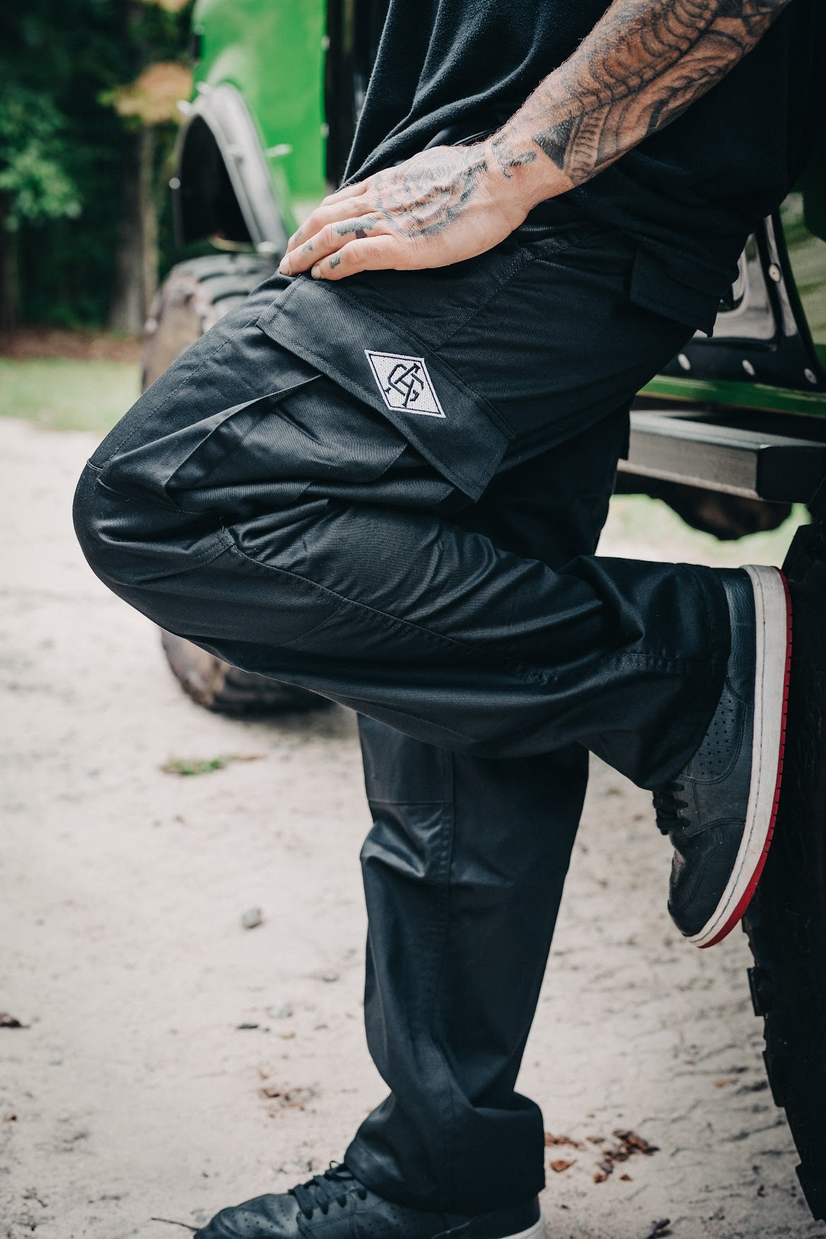 The Grind Athletics Cargo Pants Black Tactical B.D.U. Cargo Pants