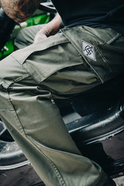 The Grind Athletics Cargo Pants OD Green Tactical B.D.U. Cargo Pants