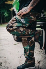 The Grind Athletics Cargo Pants Woodland Camo Tactical B.D.U Cargo Pants