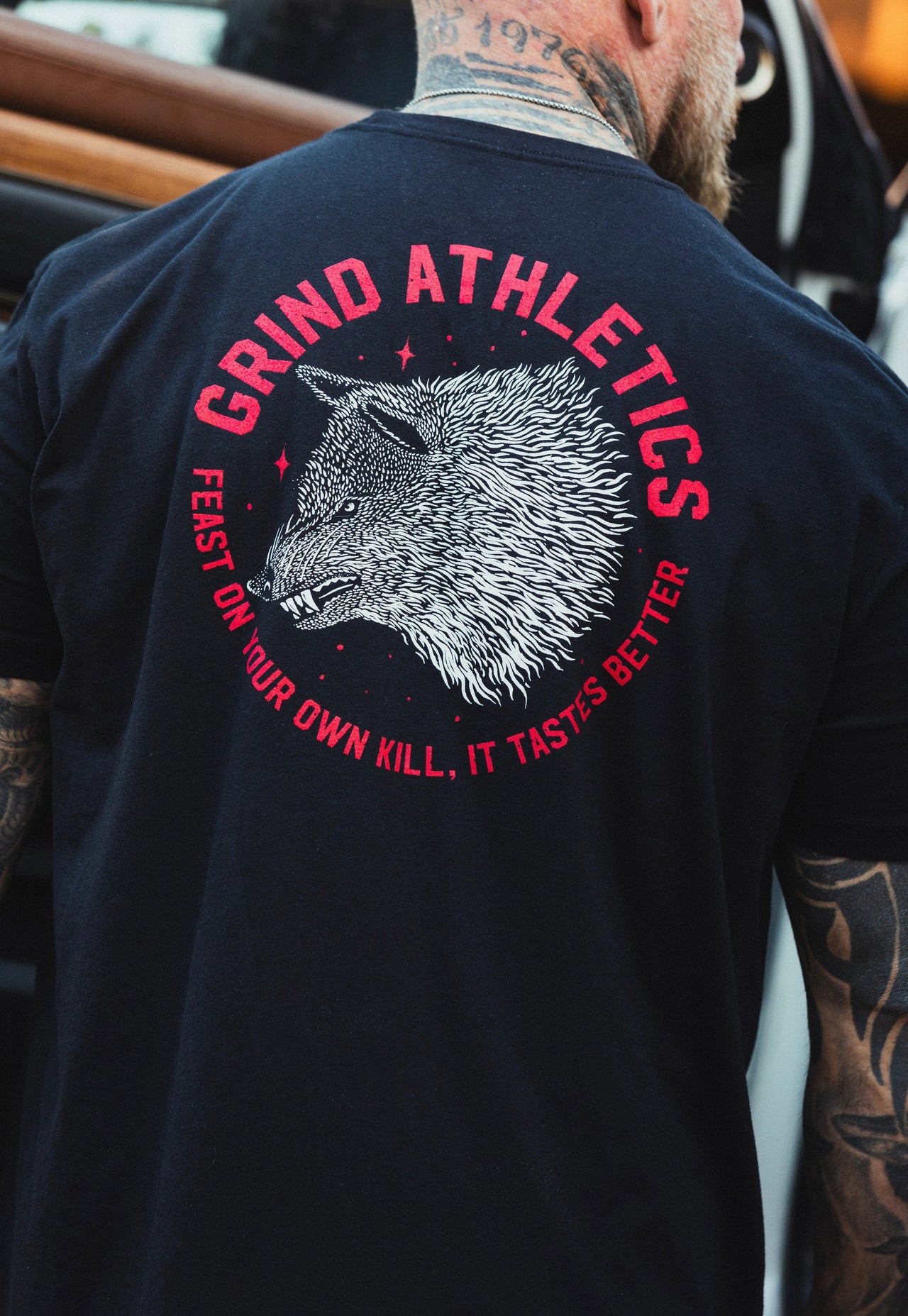 The Grind Athletics Graphic T-Shirt Feast Tee