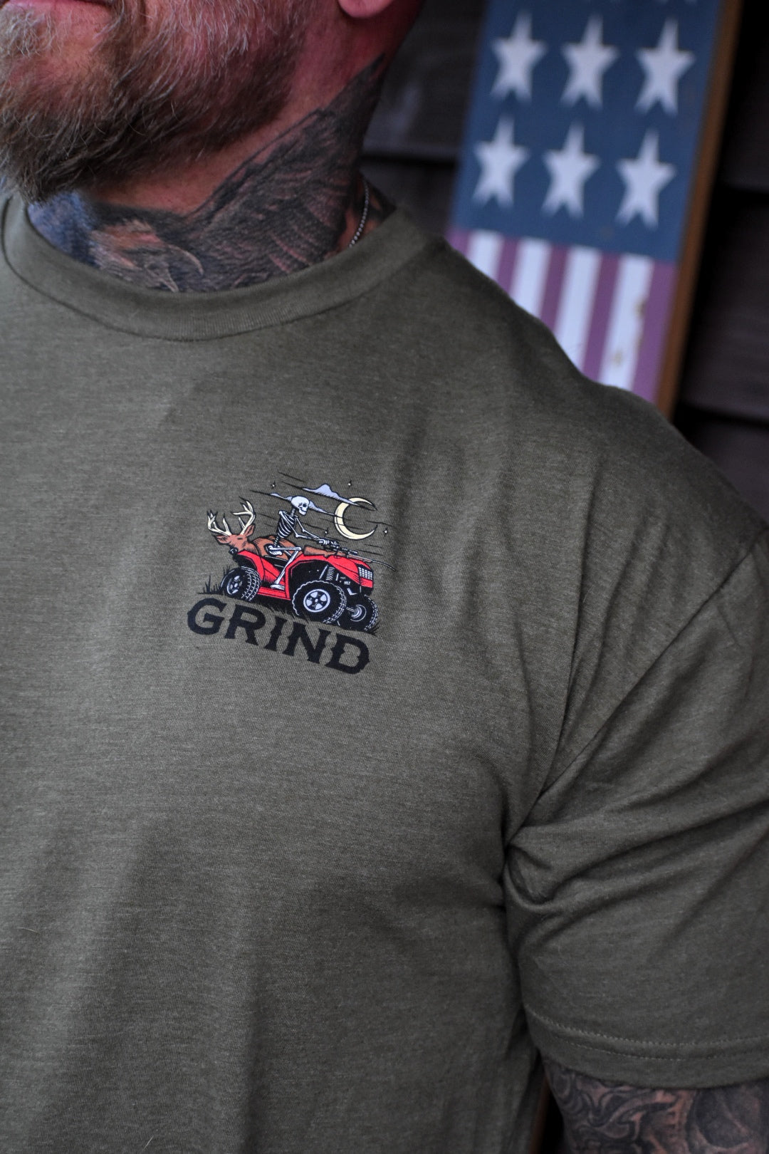 The Grind Athletics Graphic T-Shirt Hunt To LIve