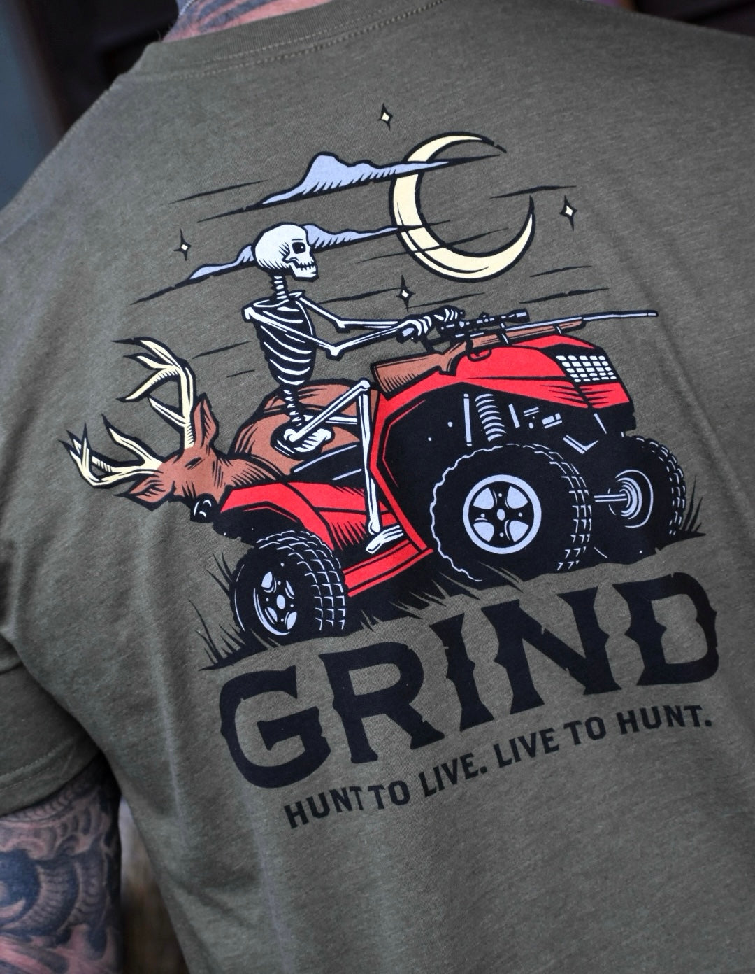 The Grind Athletics Clothing - HARD WORK WORKS.