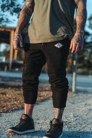 The Grind Athletics Jogger Sweatpants Black Fleece Joggers