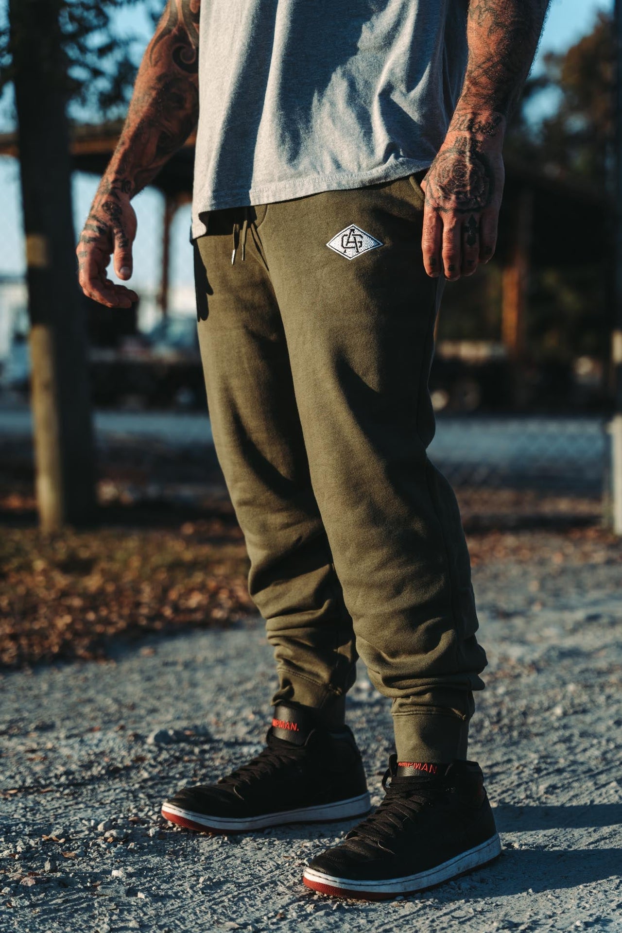 The Grind Athletics Jogger Sweatpants S (28-31 in) / OD Green OD Green Fleece Joggers