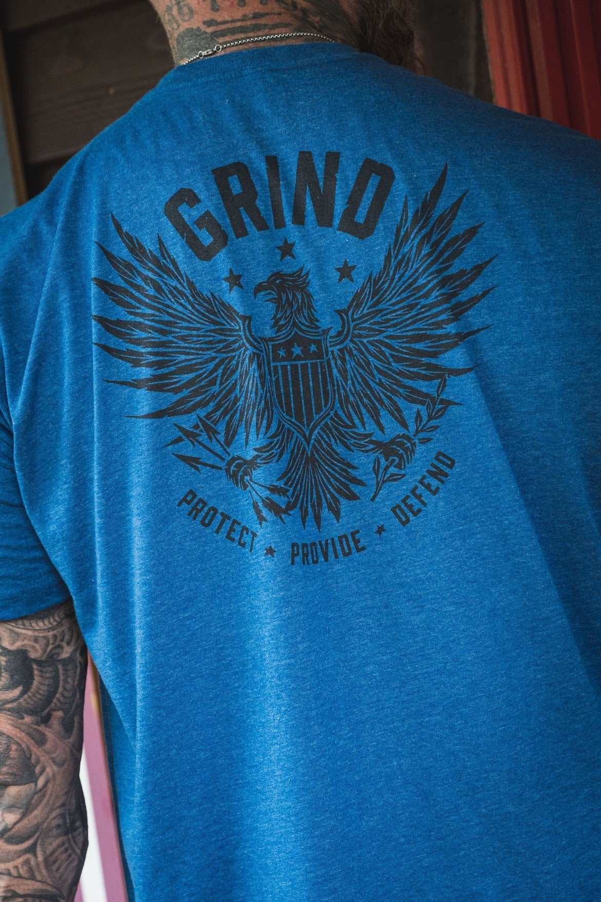 The Grind Athletics Protect Provide & Defend