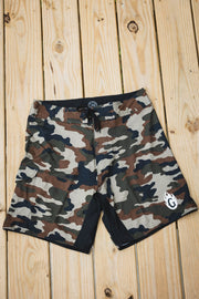 The Grind Athletics Shorts Board Shorts - Green Camo