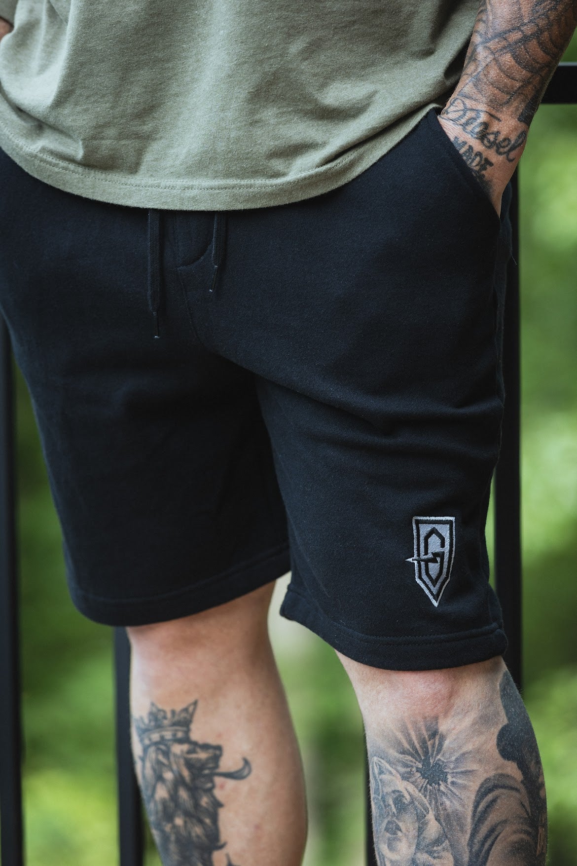 The Grind Athletics Shorts Fleece Shorts - Black