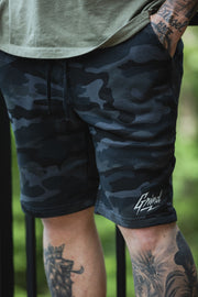 The Grind Athletics Shorts Fleece Shorts - Black Camo