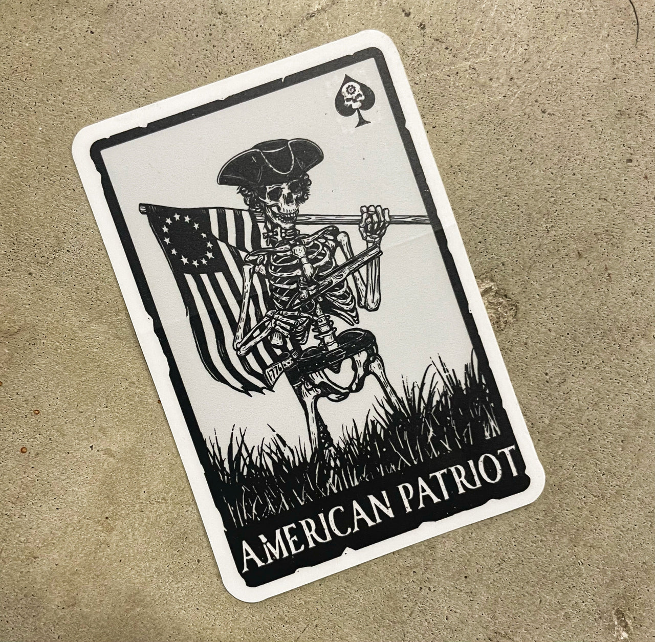 The Grind Athletics Sticker American Patriot - Sticker