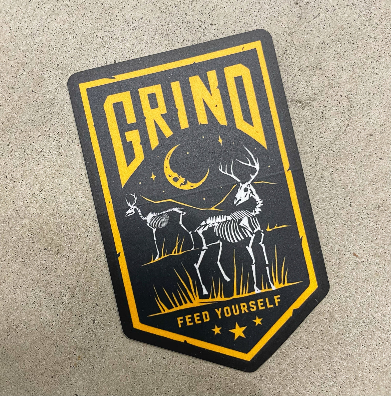 The Grind Athletics Sticker Feed Yourself - Sticker