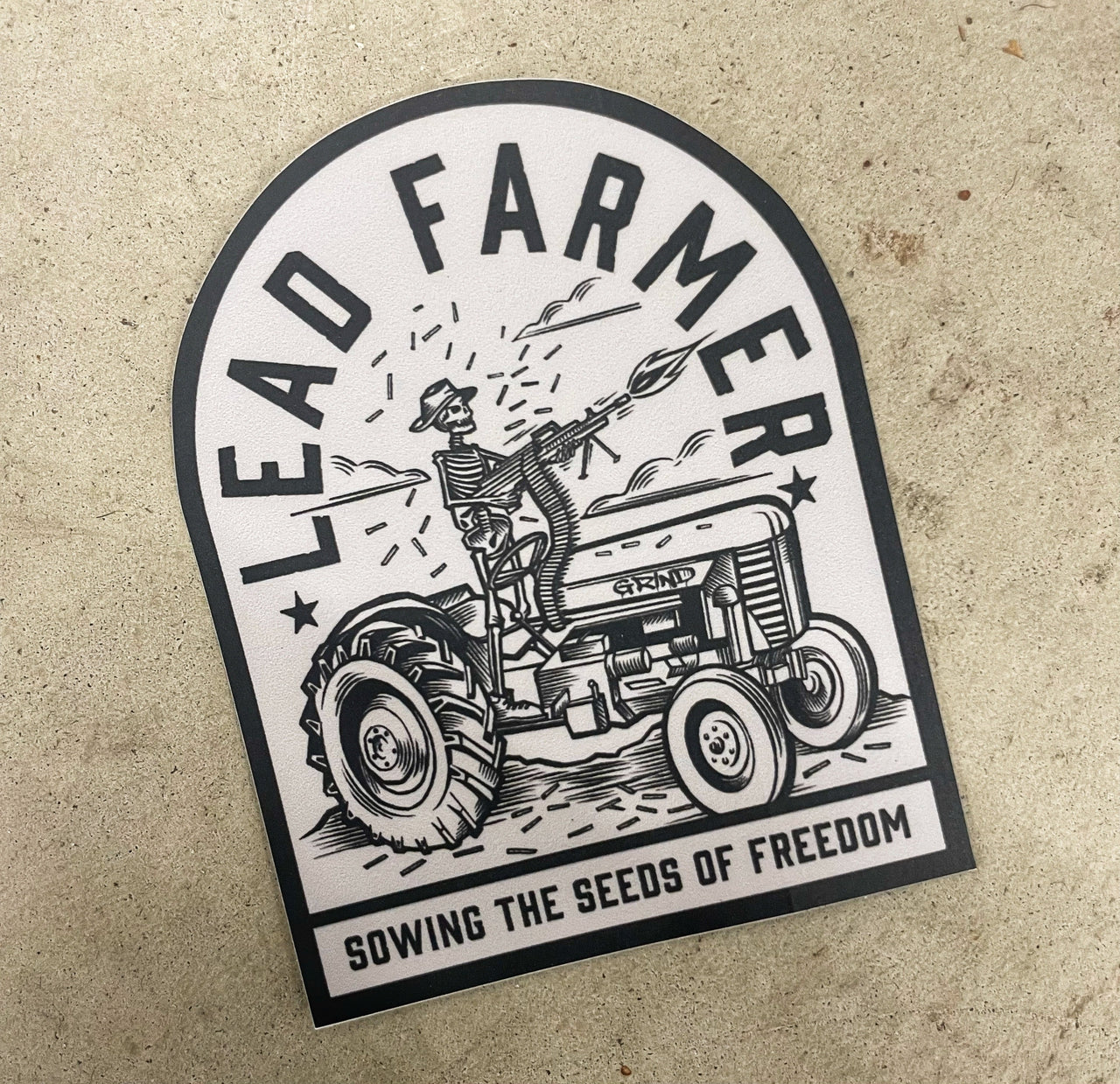 The Grind Athletics Sticker Lead Farmer - Sticker