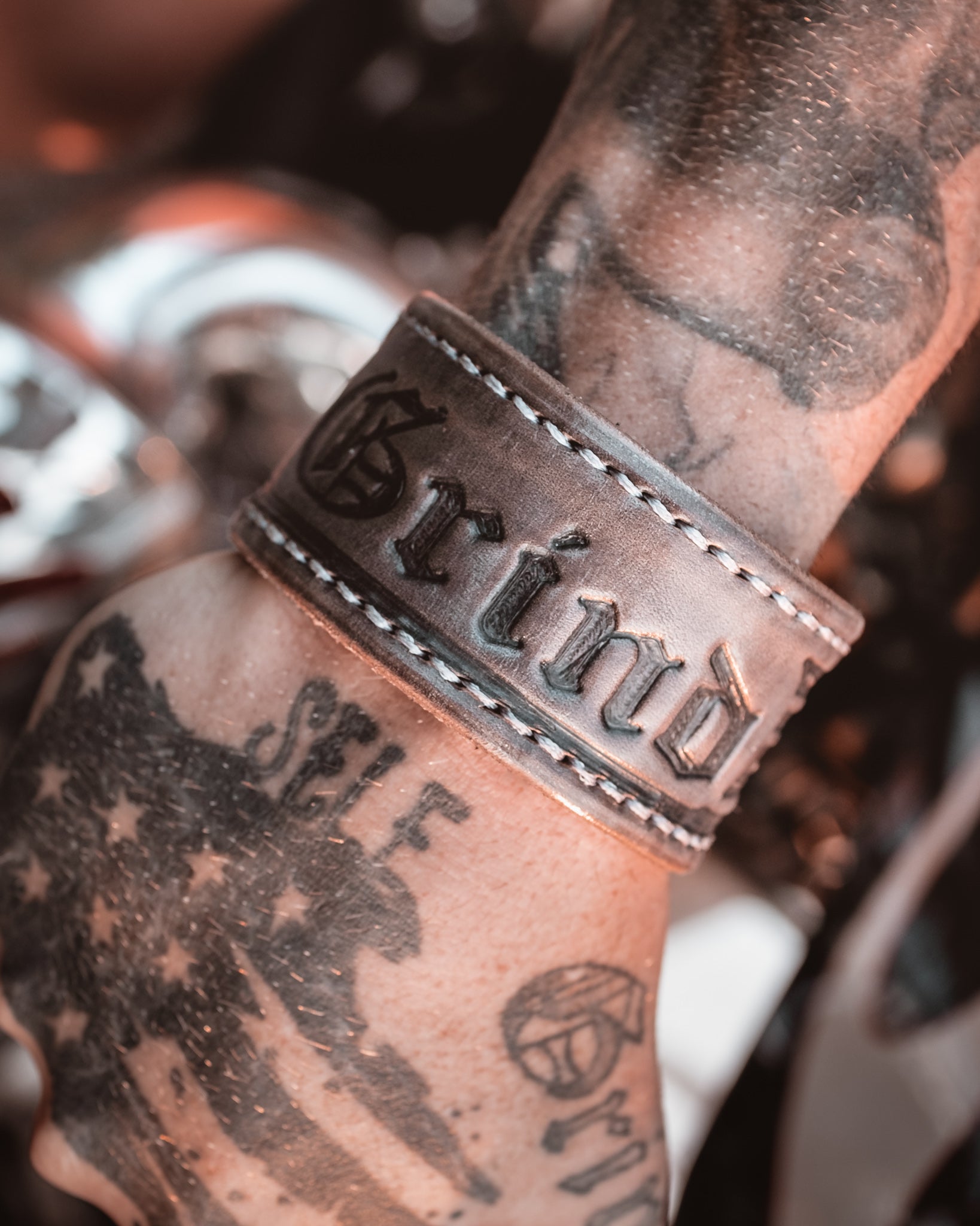 Boys Leather Wristband For Kids With Attitude | by OOVY