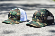 The Grind Athletics Camo Snapback 3D embroidered Trucker Caps