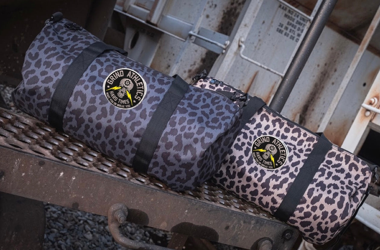 The Grind Athletics Cheetah Duffel Bags