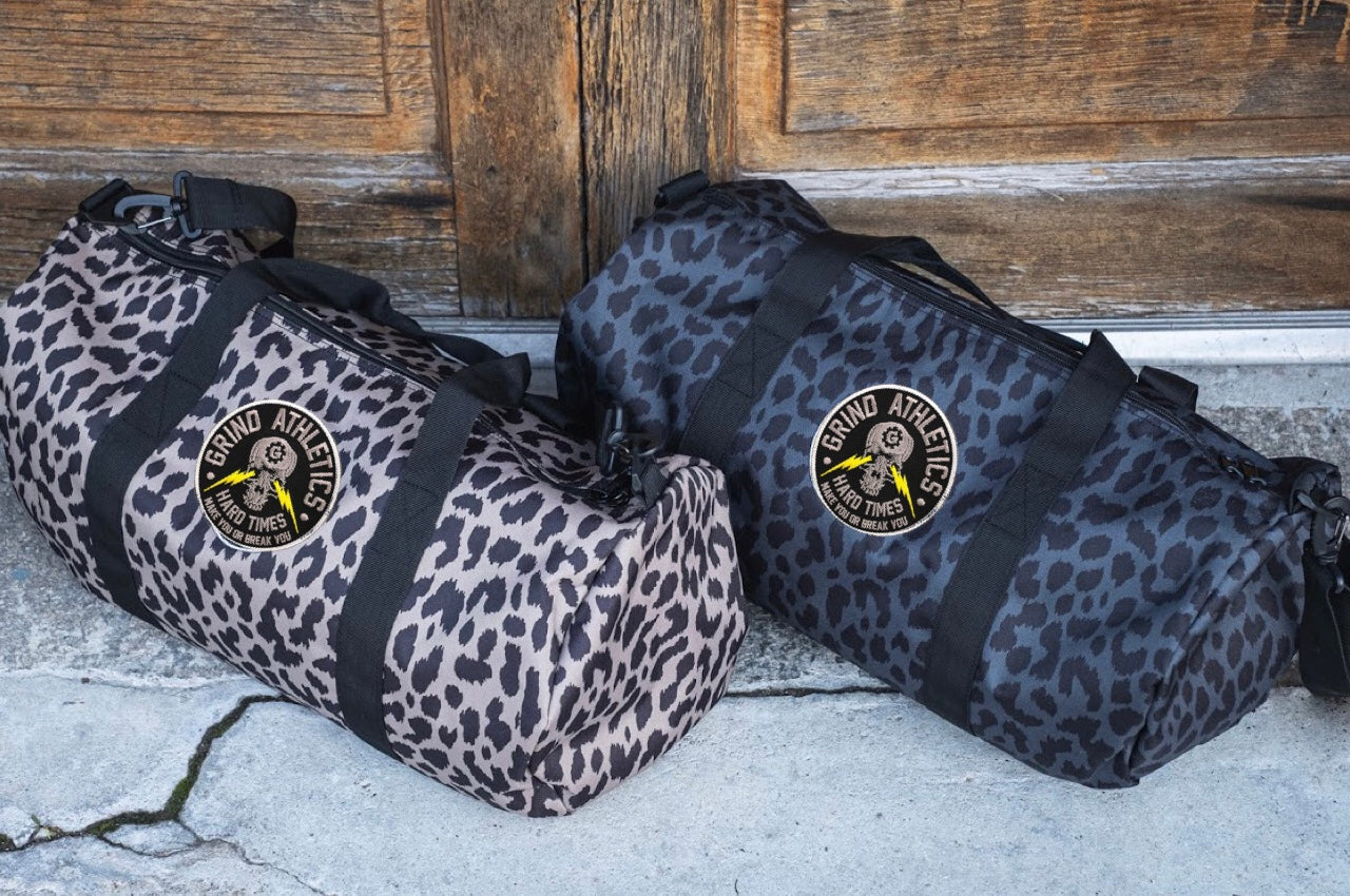 The Grind Athletics Cheetah Duffel Bags