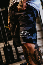 The Grind Athletics Classic Grind Shorts - Black Camo