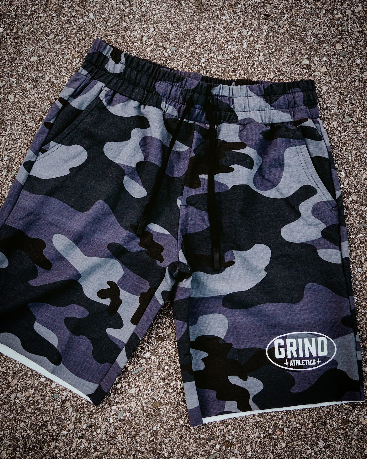 The Grind Athletics Classic Grind Shorts - Black Camo