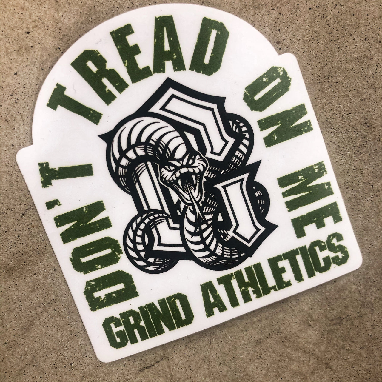 The Grind Athletics Don't Tread On Me- Sticker