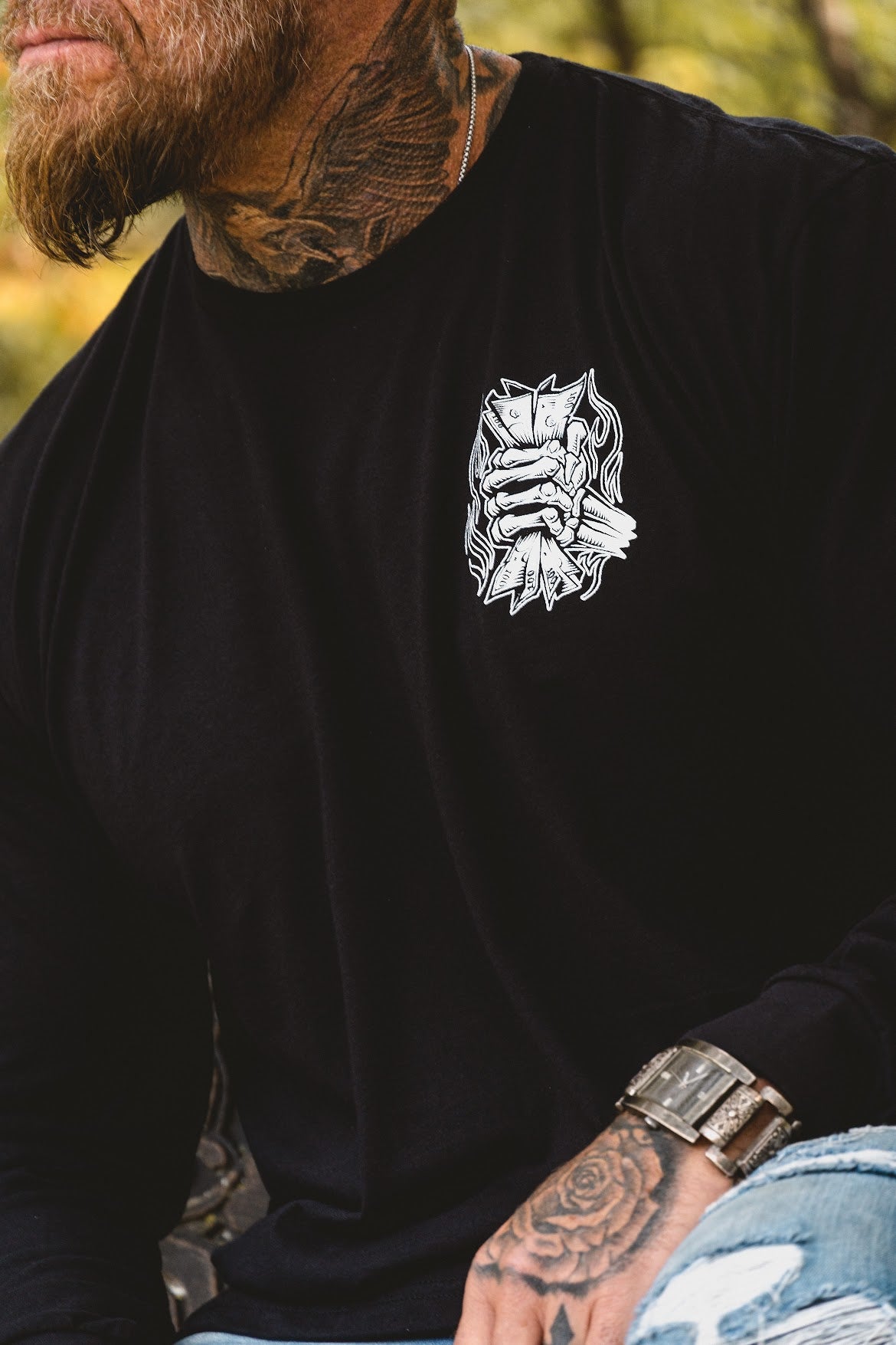 The Grind Athletics Easy Never Pays Well - Long Sleeve T