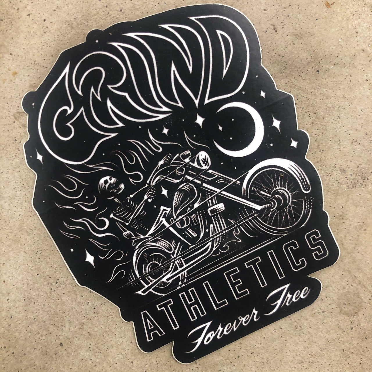 The Grind Athletics Forever Free- Sticker