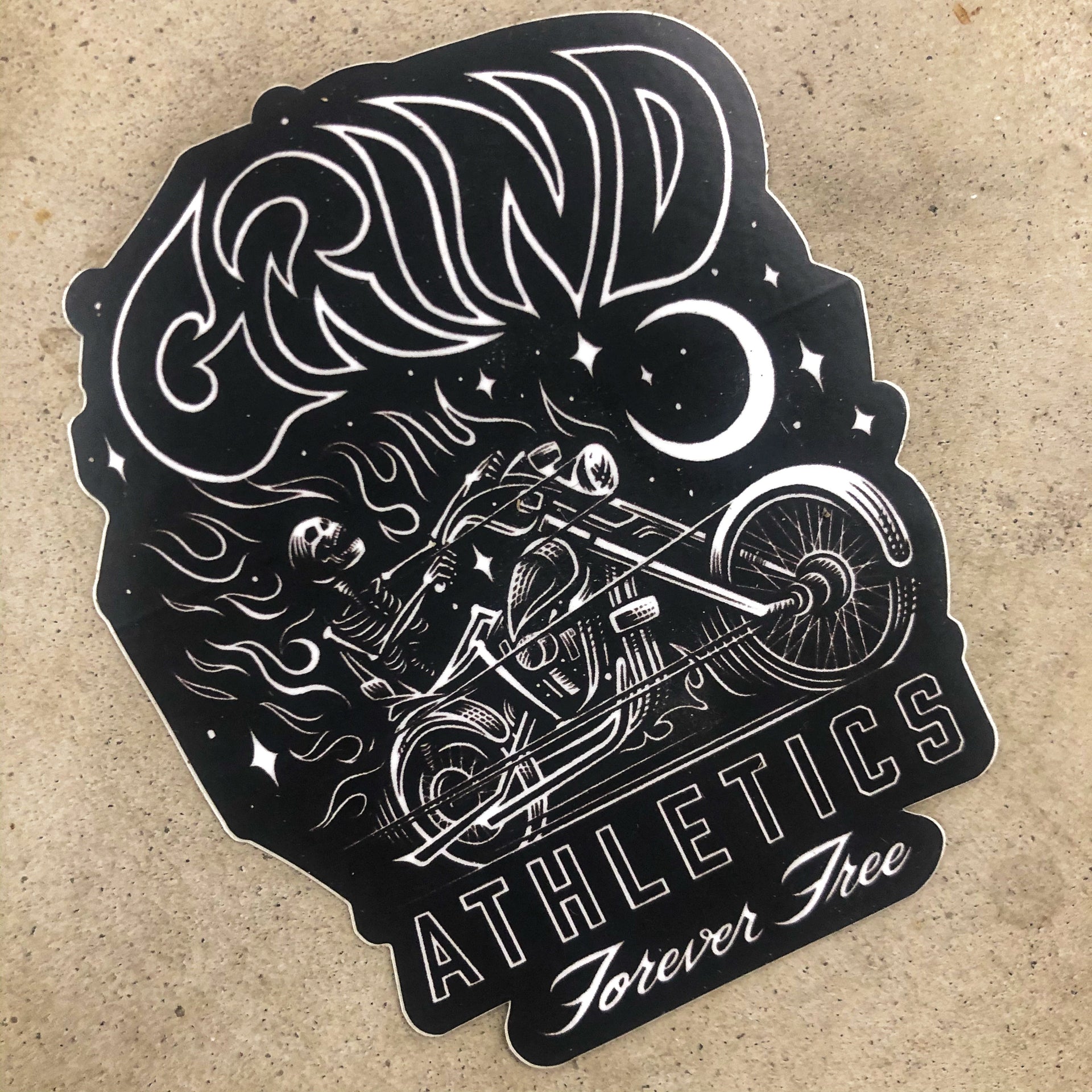 The Grind Athletics Forever Free- Sticker