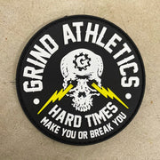The Grind Athletics Hard Times PVC Patch