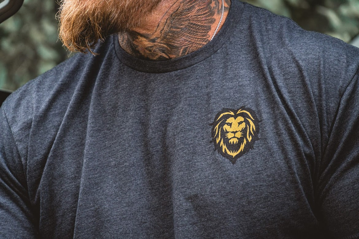 The Grind Athletics Hard Work Works Lion T