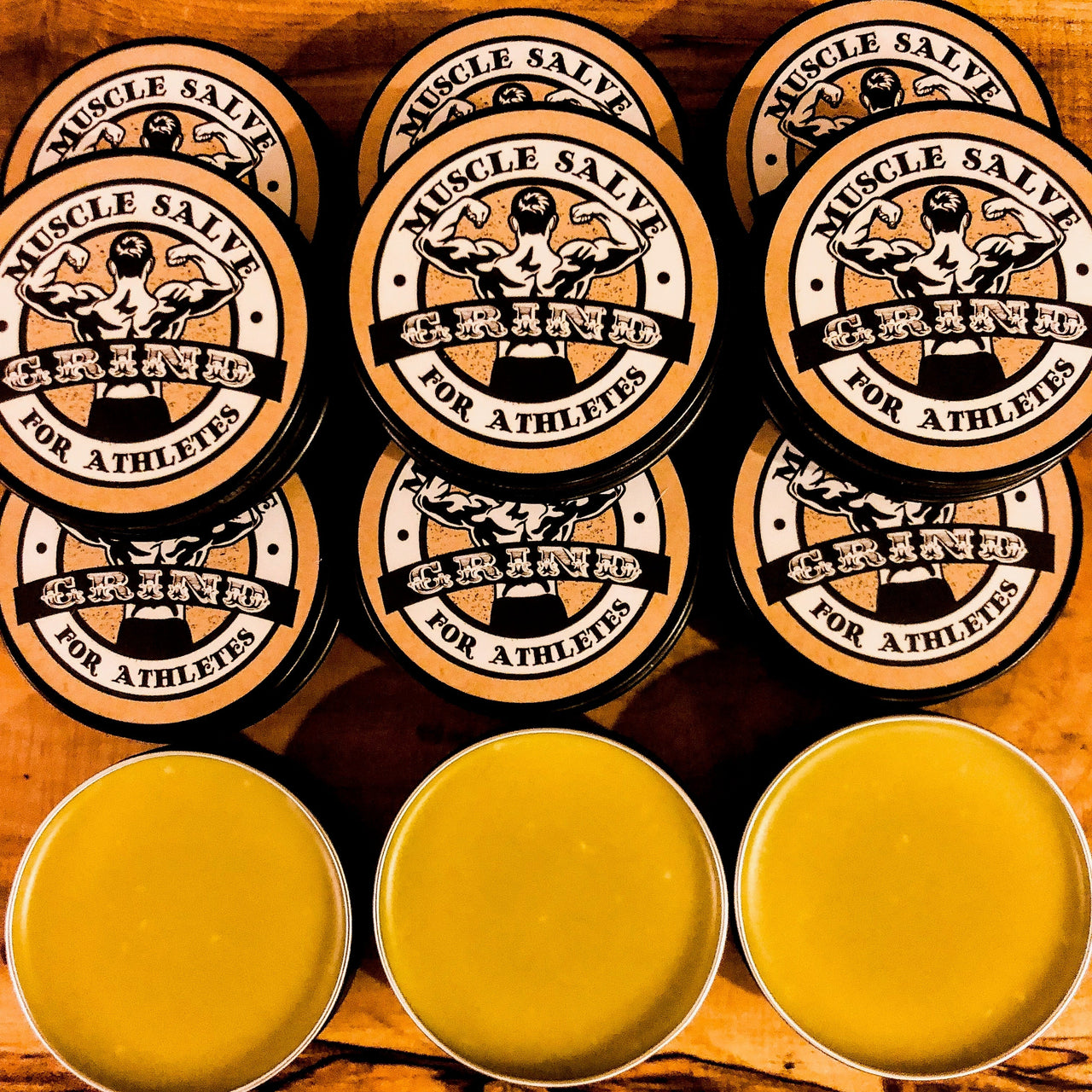 The Grind Athletics Muscle Salve Healing and Recovery Ointment