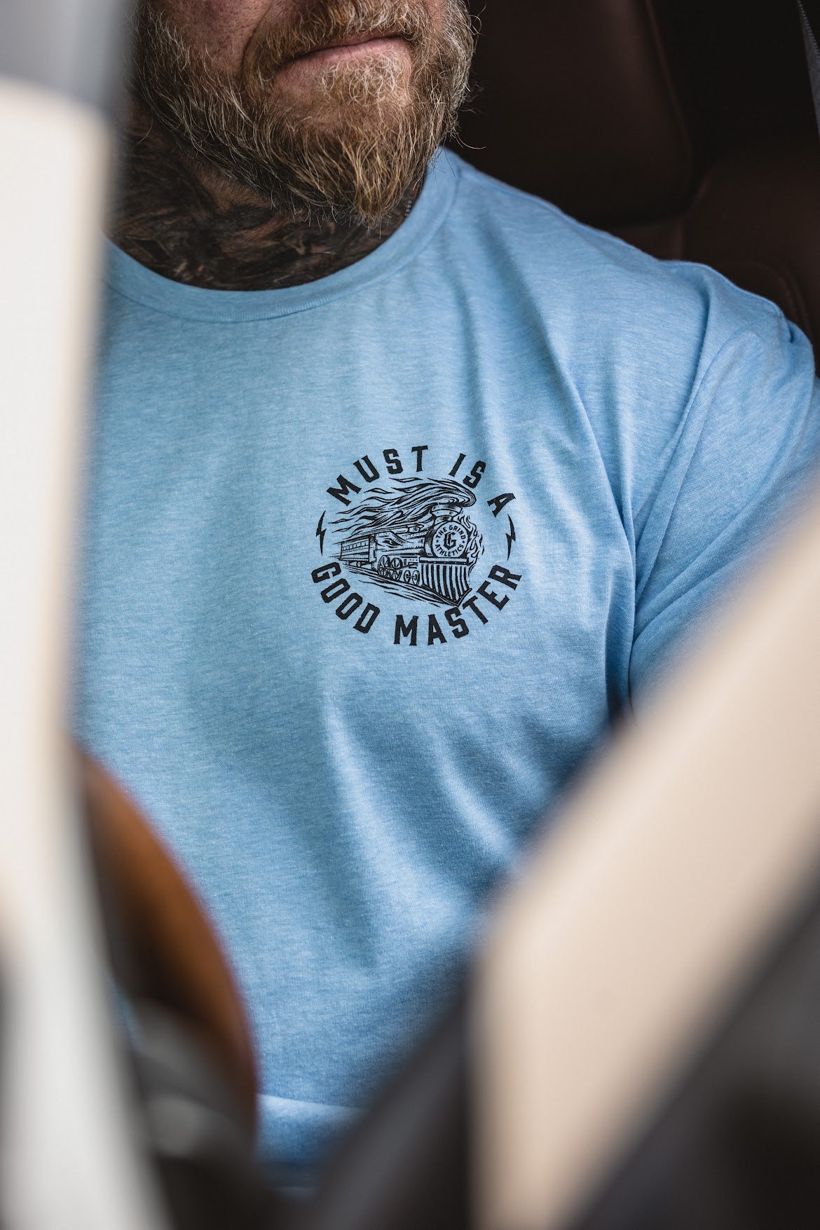 The Grind Athletics Must is a Good Master - Long Sleeve T