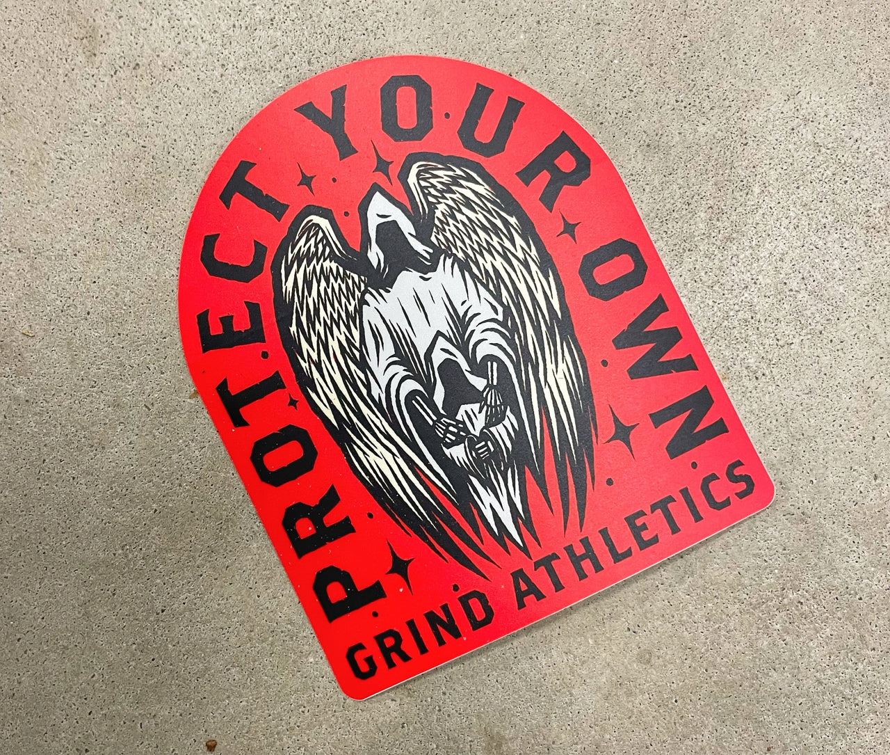 The Grind Athletics Protect Your Own - Sticker