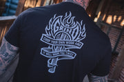 The Grind Athletics S / Black / Gray Ink Battle Axe