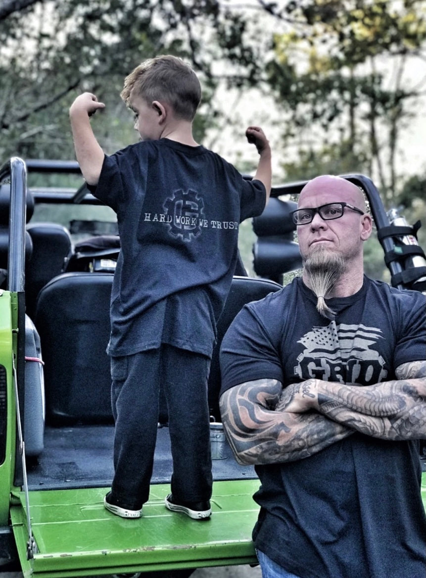 The Grind Athletics S / Classic Black Classic Throwback GRIND T