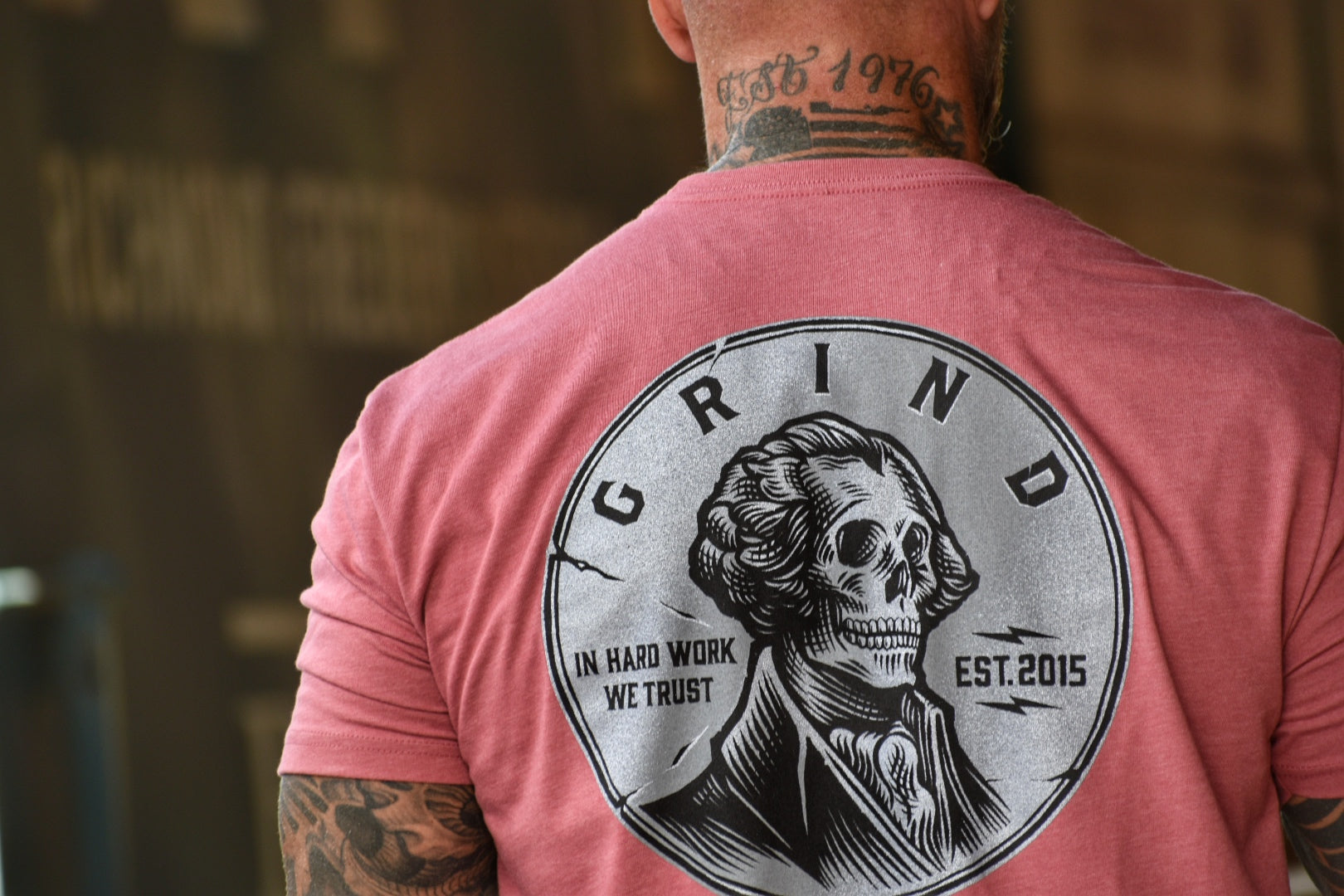 The Grind Athletics Skull Coin