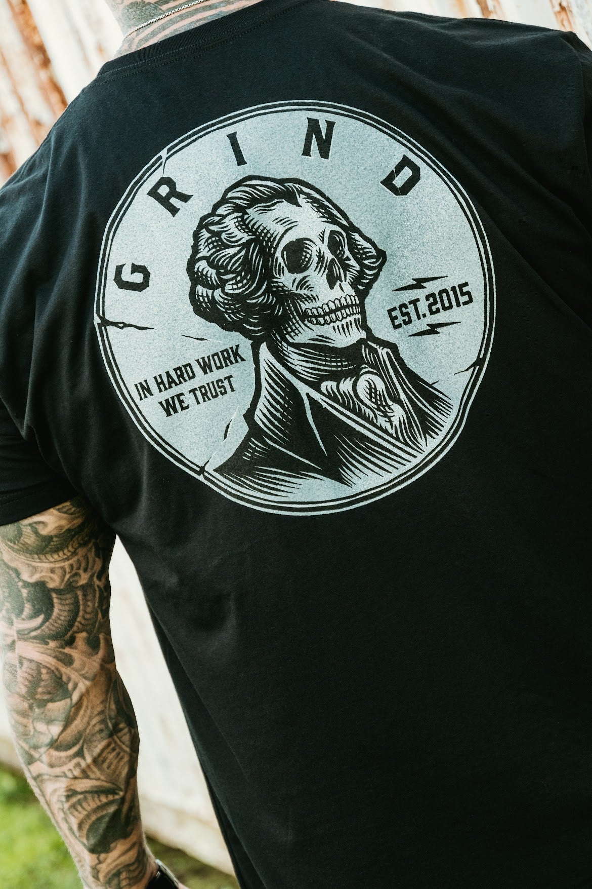 The Grind Athletics Skull Coin