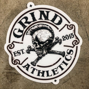 The Grind Athletics Skull & Crossbones- Sticker
