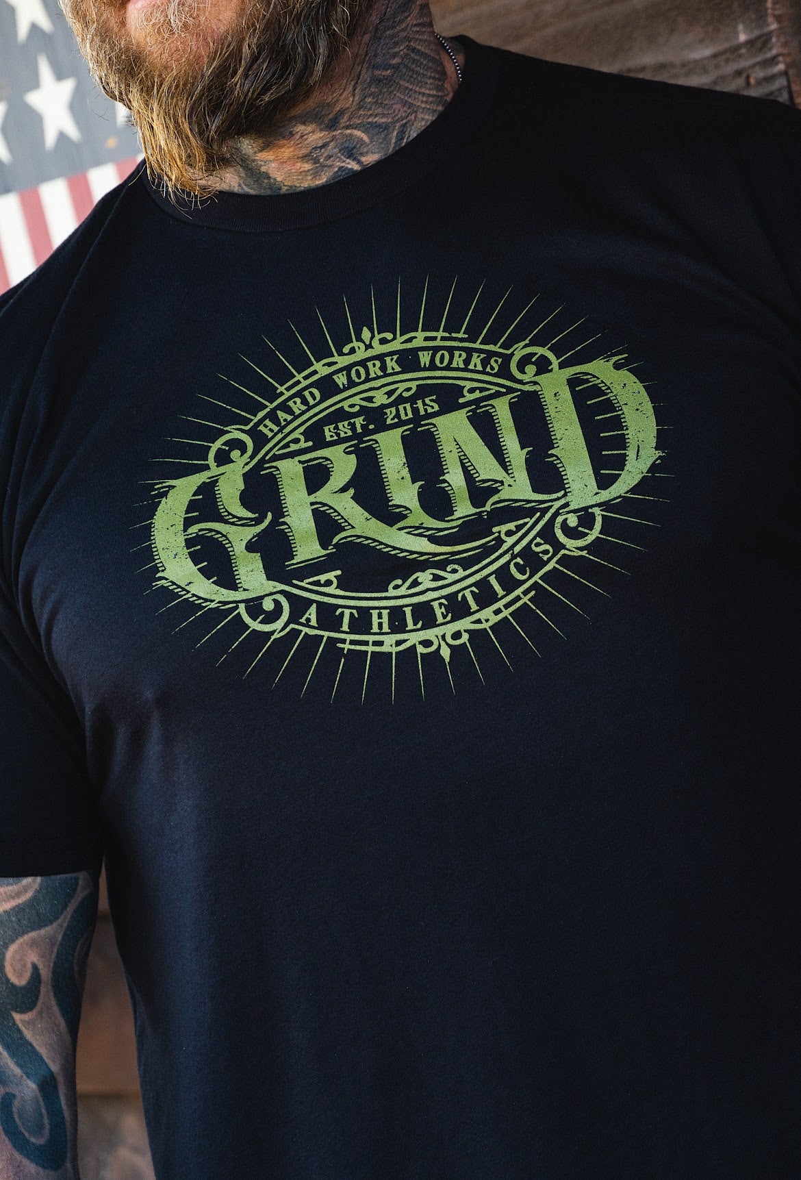 The Grind Athletics Starburst Hard Work Works Part II