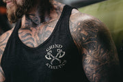 The Grind Athletics Sweat More In Training Bleed Less In Battle - Tank Top